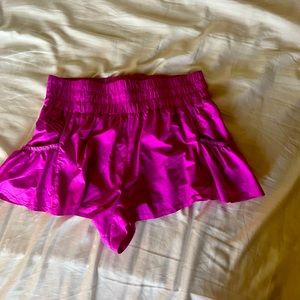 Magenta Get your flirt on free people shorts